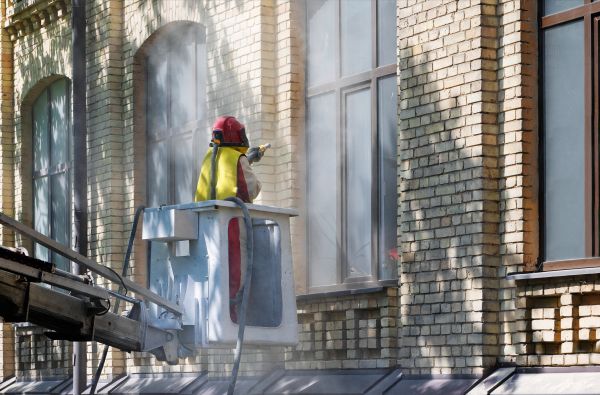 Brick Facade Cleaning in Edison